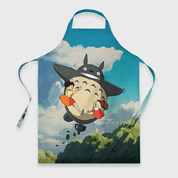 Фартук кулинарный Flight Totoro, цвет: 3D-принт