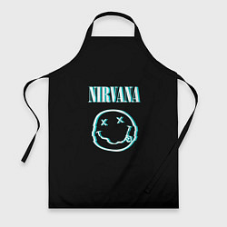Фартук кулинарный Nirvana неон, цвет: 3D-принт