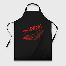 Фартук Halloween : летучая мышь