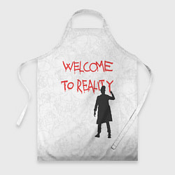 Фартук кулинарный Welcome to reality, цвет: 3D-принт