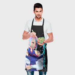 Фартук кулинарный Люси : Киберпанк, цвет: 3D-принт — фото 2