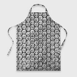 Фартук кулинарный Пупырка - текстура, цвет: 3D-принт