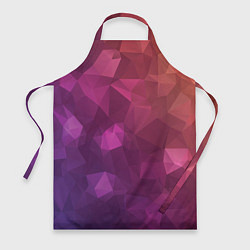 Фартук кулинарный Разноцветные полигоны, цвет: 3D-принт
