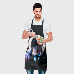 Фартук кулинарный Уэнсдэй с рукой во мраке, цвет: 3D-принт — фото 2