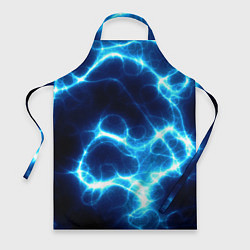 Фартук кулинарный Молния грозовая - электрические разряды, цвет: 3D-принт
