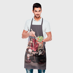 Фартук кулинарный Джи Айдл, цвет: 3D-принт — фото 2