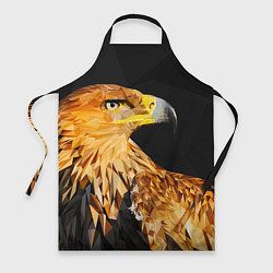 Фартук кулинарный Орёл полигональный, цвет: 3D-принт