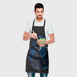 Фартук кулинарный Рисунок Уэнсдэй с рукой, цвет: 3D-принт — фото 2