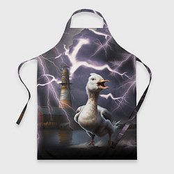 Фартук кулинарный Беспокойная утка, цвет: 3D-принт