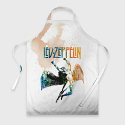 Фартук кулинарный Led Zeppelin rock, цвет: 3D-принт