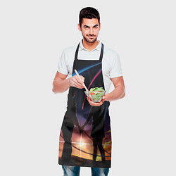 Фартук кулинарный Мицуха Миямидзу, цвет: 3D-принт — фото 2