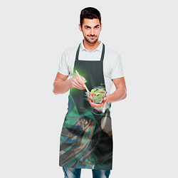 Фартук кулинарный Alhaitham Genshin Impact, цвет: 3D-принт — фото 2