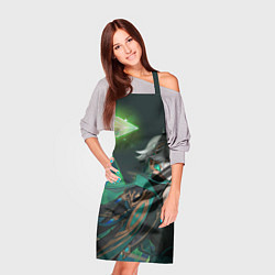Фартук кулинарный Alhaitham Genshin Impact, цвет: 3D-принт — фото 2