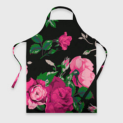 Фартук кулинарный Шипы и розы, цвет: 3D-принт