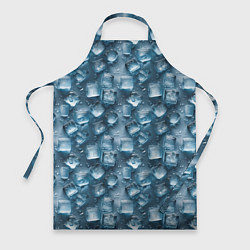 Фартук кулинарный Сочная текстура из ледяных кубиков, цвет: 3D-принт