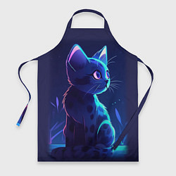 Фартук кулинарный Рисованный котенок, цвет: 3D-принт
