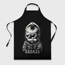 Фартук кулинарный Badass, цвет: 3D-принт