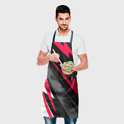 Фартук кулинарный Fiat fast lines, цвет: 3D-принт — фото 2