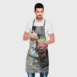 Фартук кулинарный Великая небесная стена - Мару и Кируко, цвет: 3D-принт — фото 2