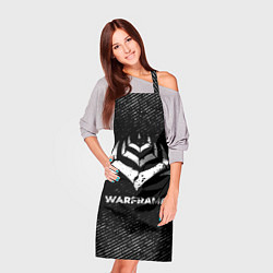 Фартук кулинарный Warframe с потертостями на темном фоне, цвет: 3D-принт — фото 2