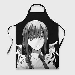 Фартук кулинарный Макима тянет ручки - Человек - бензопила, цвет: 3D-принт