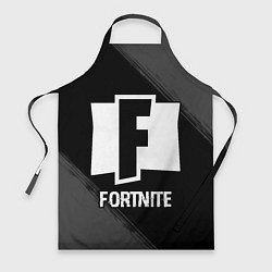 Фартук кулинарный Fortnite glitch на темном фоне, цвет: 3D-принт