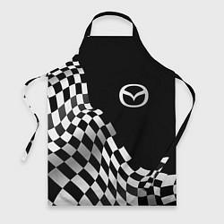 Фартук кулинарный Mazda racing flag, цвет: 3D-принт