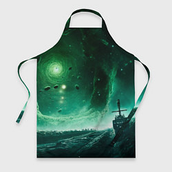 Фартук кулинарный Космическая буря, цвет: 3D-принт