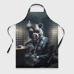 Фартук кулинарный Payday 3 animal mask, цвет: 3D-принт