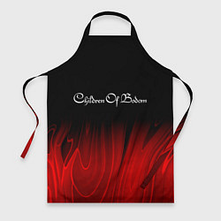 Фартук кулинарный Children of Bodom red plasma, цвет: 3D-принт