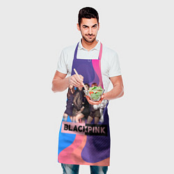 Фартук кулинарный K-pop Blackpink girls, цвет: 3D-принт — фото 2