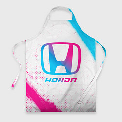 Фартук кулинарный Honda neon gradient style, цвет: 3D-принт