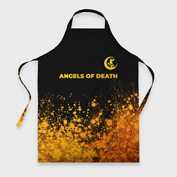 Фартук кулинарный Angels of Death - gold gradient: символ сверху, цвет: 3D-принт