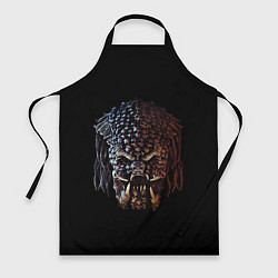 Фартук кулинарный Predator - skull, цвет: 3D-принт