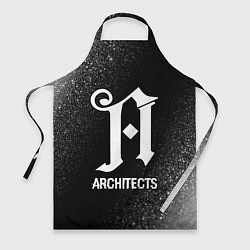 Фартук кулинарный Architects glitch на темном фоне, цвет: 3D-принт