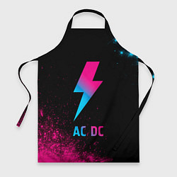 Фартук кулинарный AC DC - neon gradient, цвет: 3D-принт