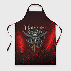 Фартук Baldurs Gate 3 logo red