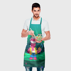 Фартук кулинарный Даг из Бравл Старс, цвет: 3D-принт — фото 2