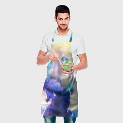 Фартук кулинарный Доктор Стоун Сэнку Исигами, цвет: 3D-принт — фото 2