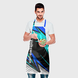 Фартук кулинарный Фольцваген - sport uniform, цвет: 3D-принт — фото 2