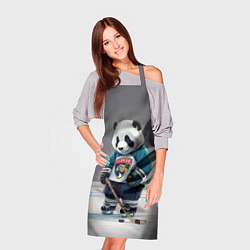 Фартук кулинарный Panda striker of the Florida Panthers, цвет: 3D-принт — фото 2
