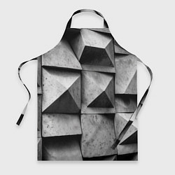 Фартук кулинарный Каменная оптическая иллюзия, цвет: 3D-принт