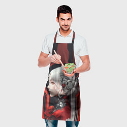 Фартук кулинарный Девушка биоандроид, цвет: 3D-принт — фото 2