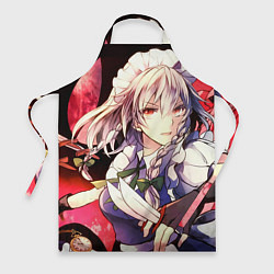 Фартук кулинарный Touhou Project Сакуя Izayoi, цвет: 3D-принт