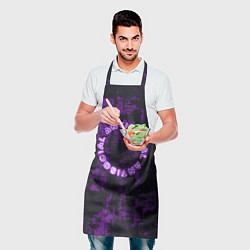 Фартук кулинарный Antisocial, цвет: 3D-принт — фото 2