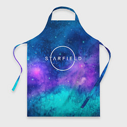 Фартук кулинарный Starfield space logo, цвет: 3D-принт