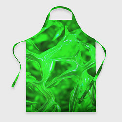 Фартук кулинарный Geometry green, цвет: 3D-принт