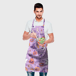 Фартук кулинарный Halloween pattern арт, цвет: 3D-принт — фото 2