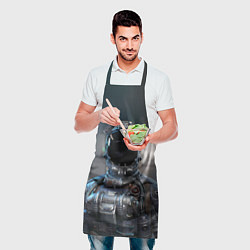 Фартук кулинарный Starfield astronaut, цвет: 3D-принт — фото 2