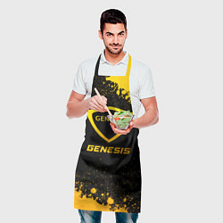 Фартук кулинарный Genesis - gold gradient, цвет: 3D-принт — фото 2